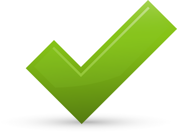 Green Checkmark Illustration 